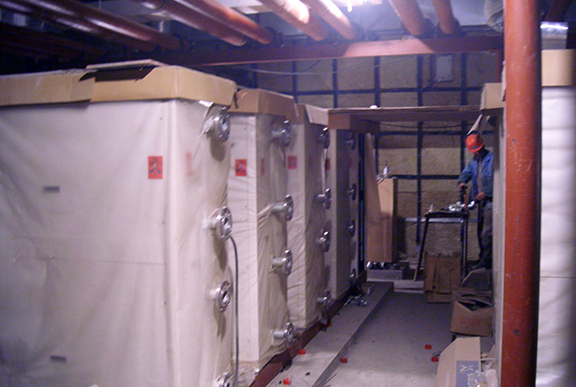 青島奧帆媒體中心海水源熱泵項目